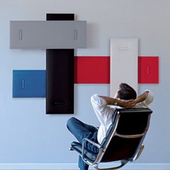 Mitesco pannelli acustici fonoassorbenti colorati per casa e ufficio - Riganelli Arredamenti