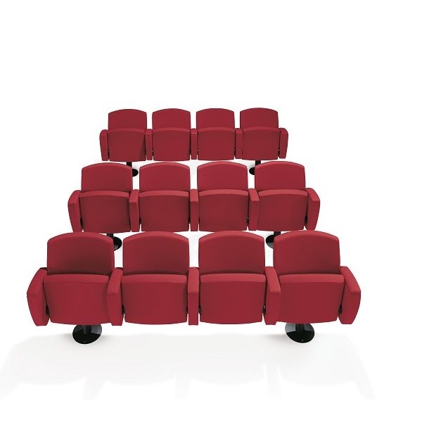 Kadenza seduta conferenze auditorium teatri - riganelli