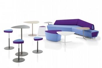 Kensho stool sgabelli colorati ufficio design attesa collettività - Riganelli Arredamenti