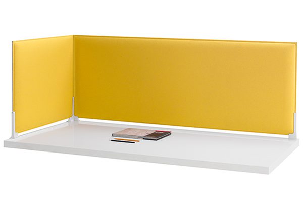 Corner pannello acustico fonoassorbente divisorio scrivania design - Riganelli Arredamenti