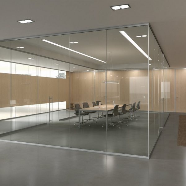 Monovetro-pareti-divisorie-in-vetro-box-ufficio-Riganelli-Arredamenti