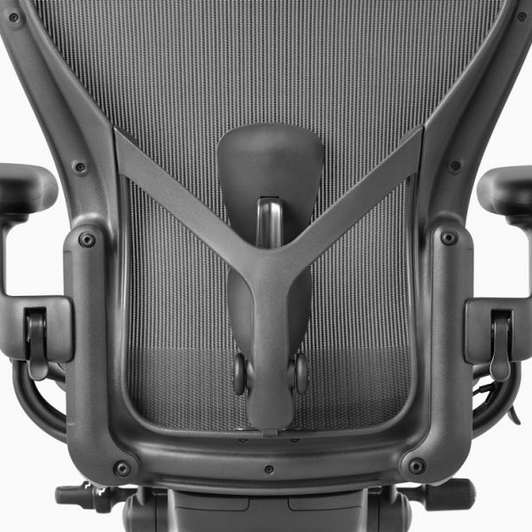 Aeron dettaglio schienale seduta ergonomica ufficio - riganelli