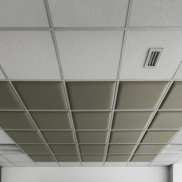 Controsoffitto con pannelli fonoassorbenti colibrì ceiling - riganelli