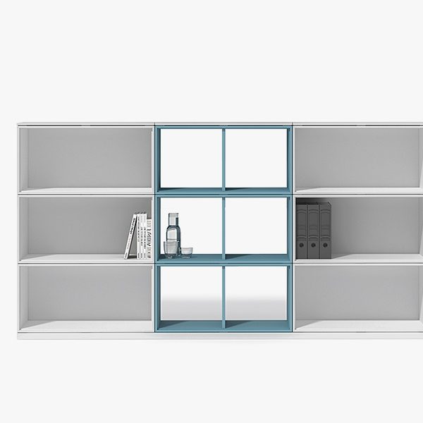 Ubi freestanding libreria componibile per ufficio - riganelli