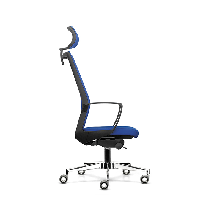 poltrona ergonomica operativa blu - Riganelli
