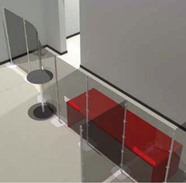 arianna safety pareti divisorie mobili per protezione in ufficio - riganelli